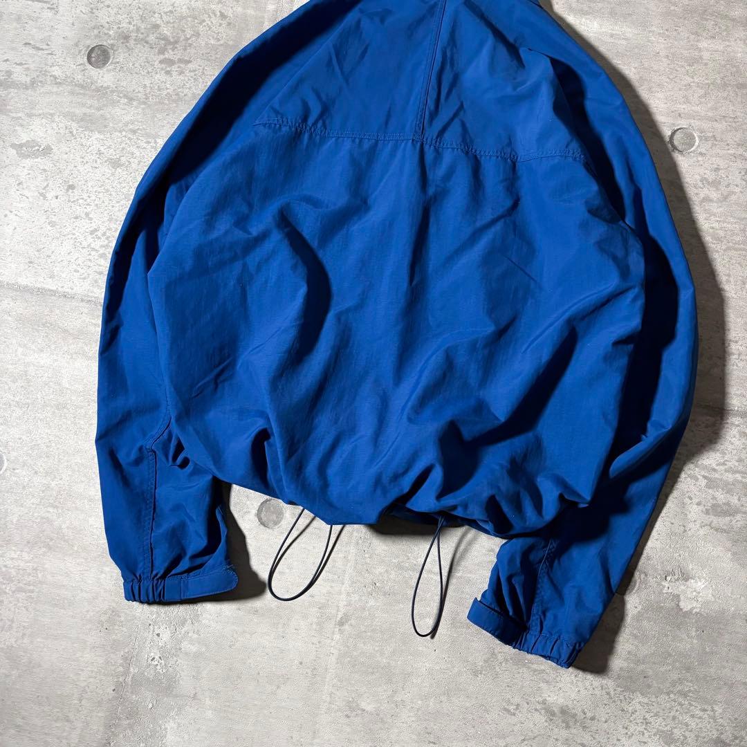 mont-bell シェルジャケット 青 ドローコード 短丈 ゴープコア y2k