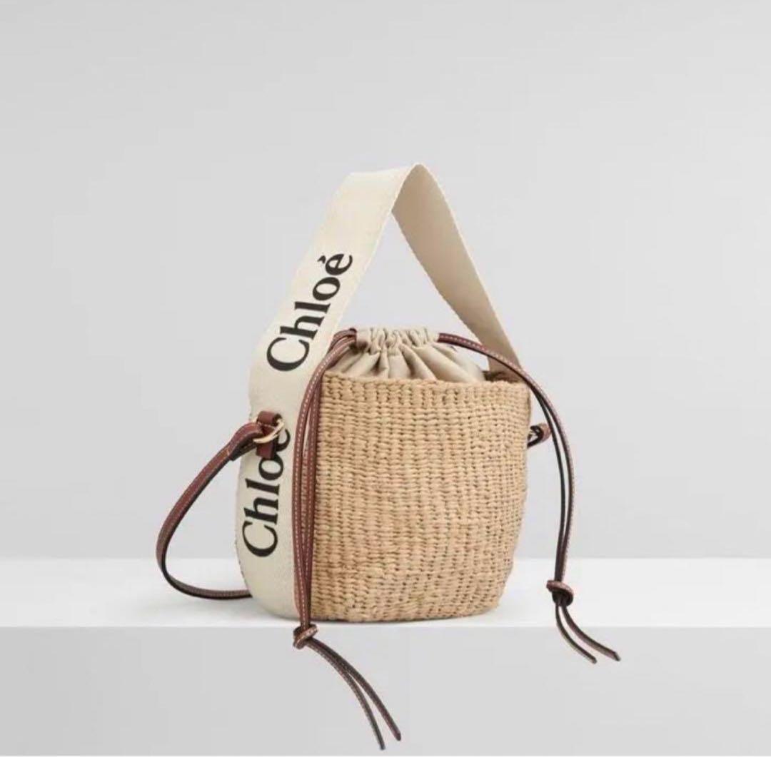 夏物売り切りSALE☆Chloe WOODY スモールバスケット - メルカリ