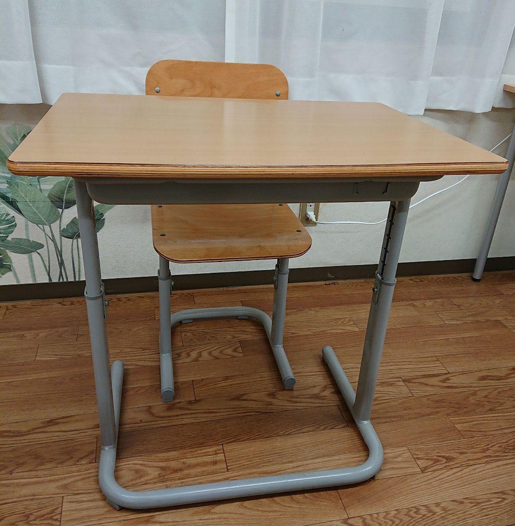 KOKUYO 学習机・椅子セット 高さ調整可能 - メルカリ