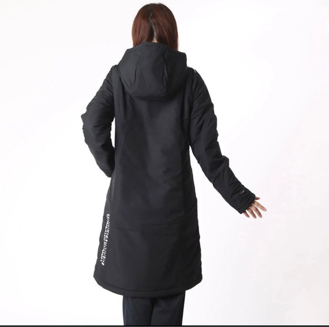 極美品】アンダーアーマー ベンチコート レディース フード ロング