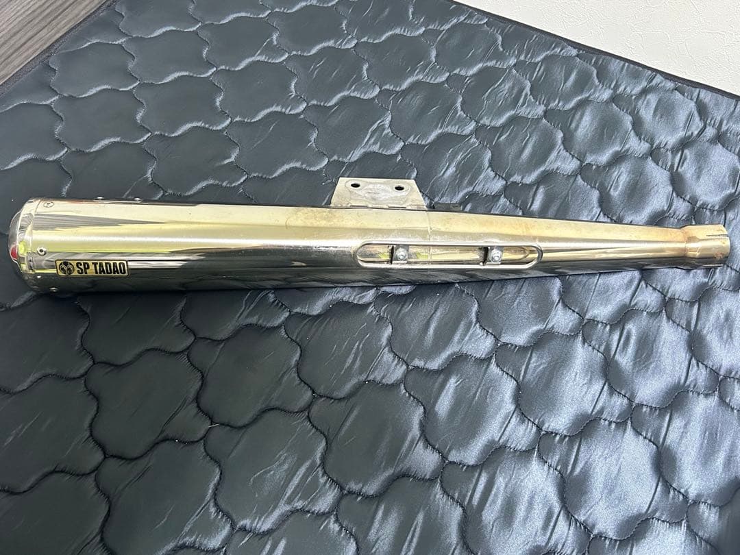 SP TADAO （忠男）SR400　パワーボックスサイレンサー Webike | SP忠男 スペシャルパーツ忠男 エスピータダオ POWERBOX