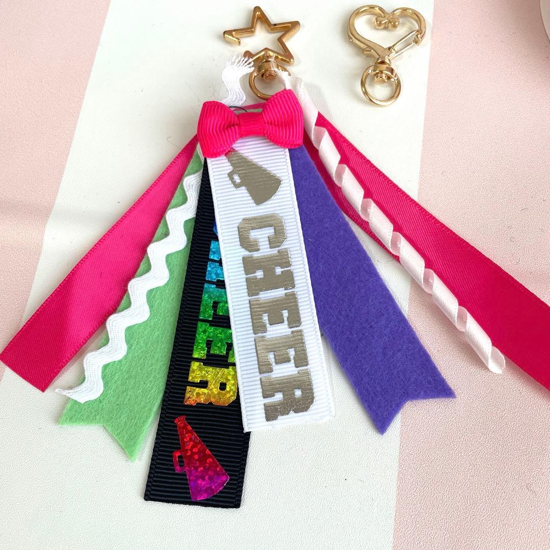 G88様専用☆ チア ポンポンキーホルダー