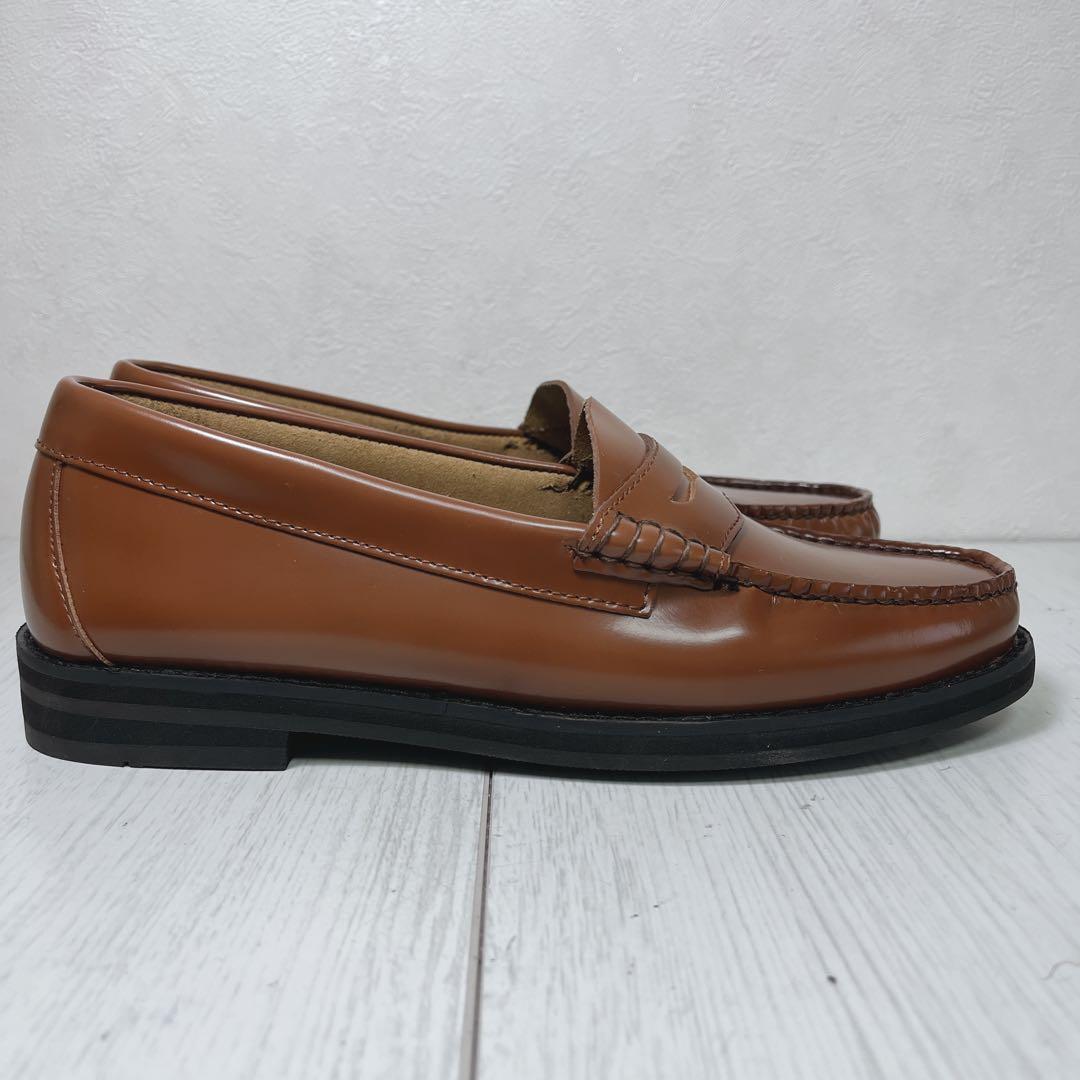 【極美品】G.H.BASS 25.5㎝ ローファー　キャメル
