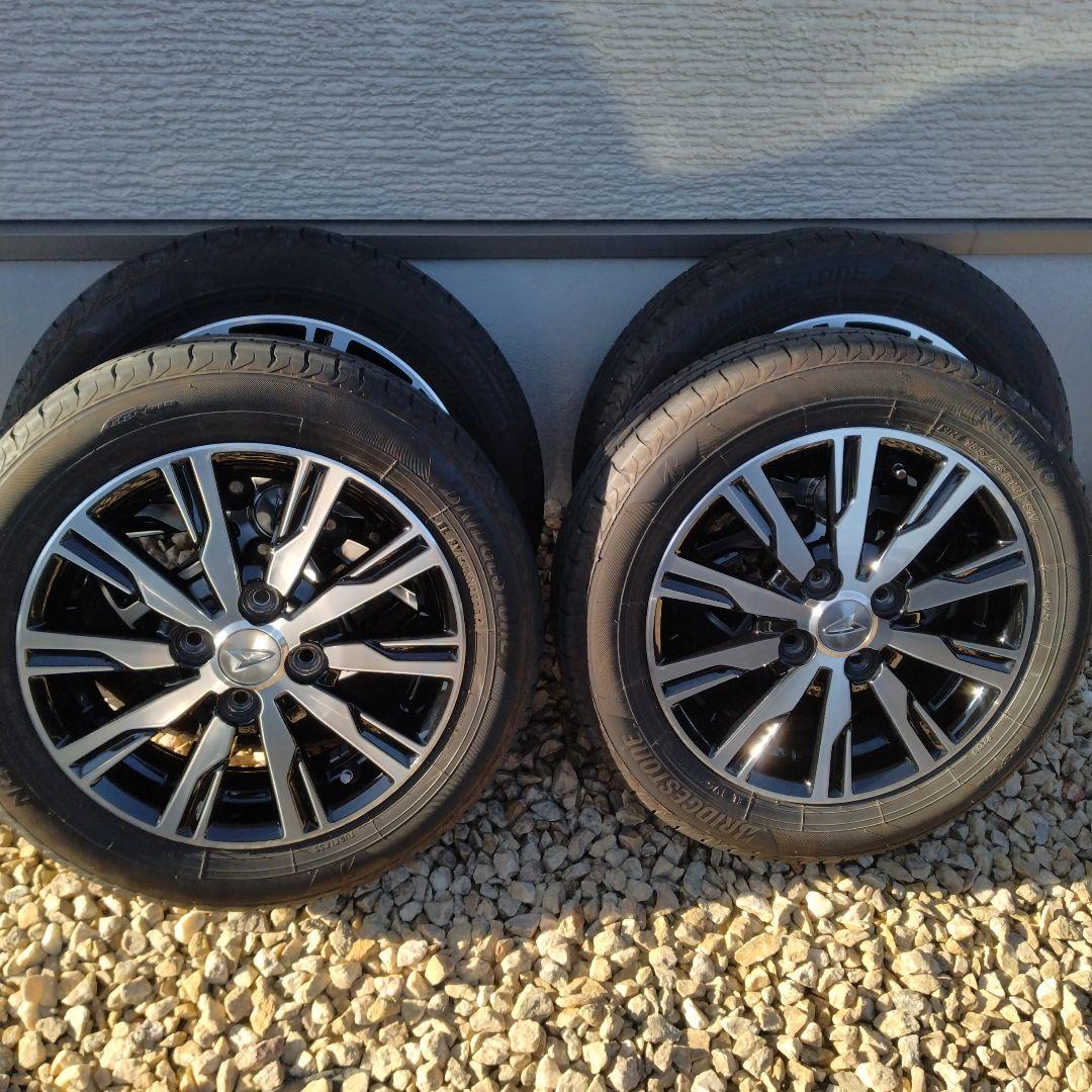 ダイハツ純正アルミホイール　4本セット ☆15インチ ダイハツ 中古 純正 アルミホイール 4本 4穴 PCD:100 IN45