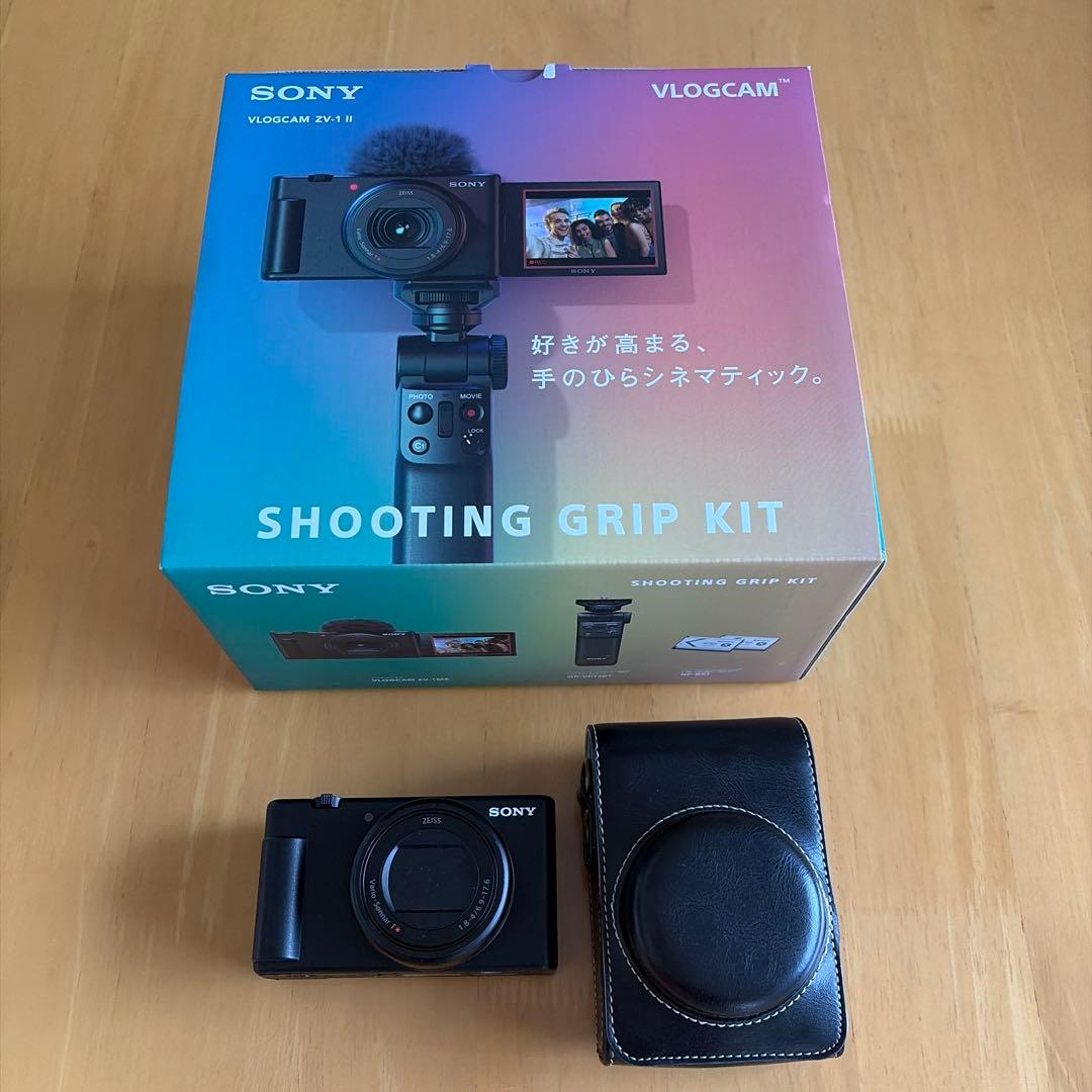 SONY VLOGCAM ZV-1 II SHOOTING GRIP KIT - メルカリ