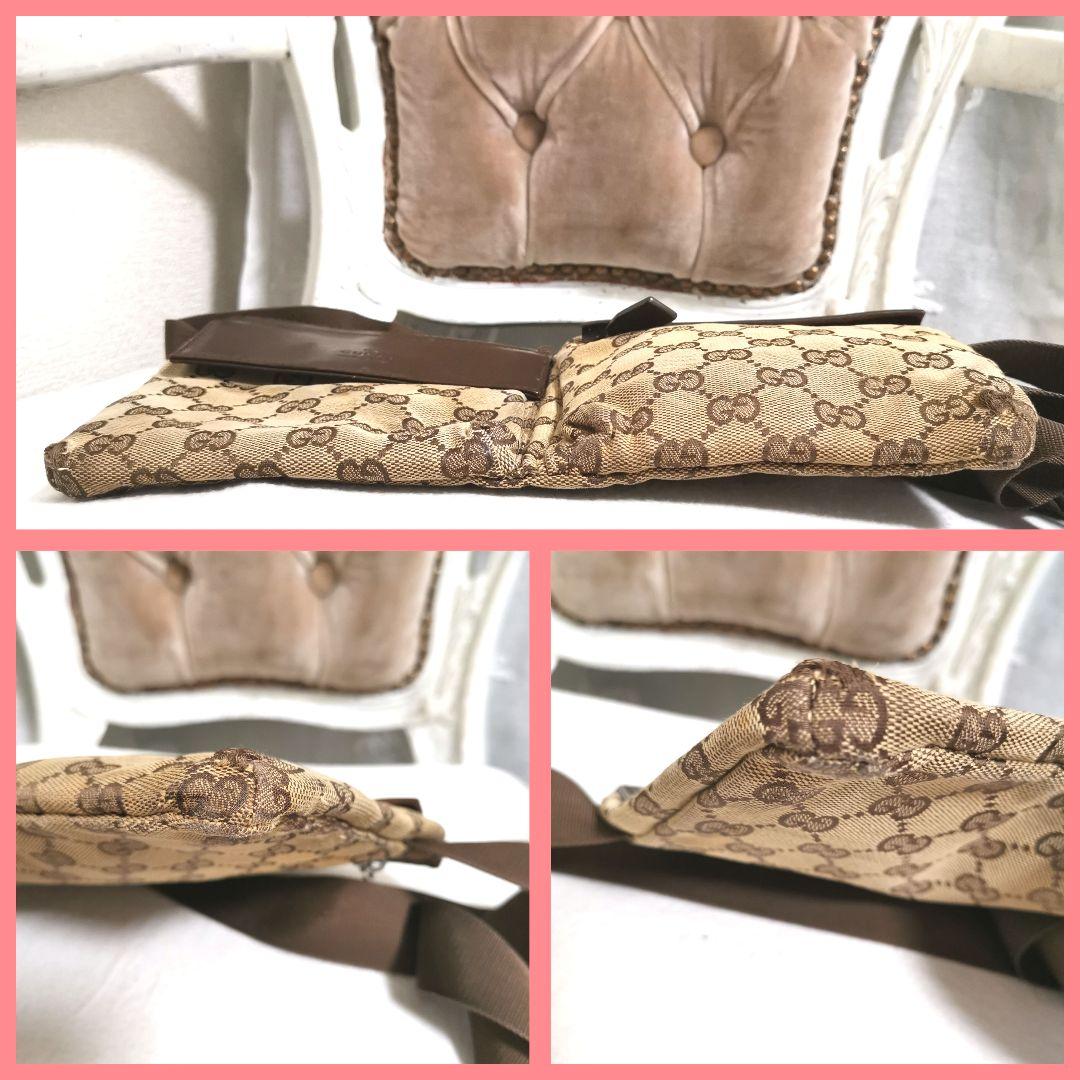 そうた様専用GUCCIグッチ ボディバッグ斜めがけショルダーバッグGG鑑定