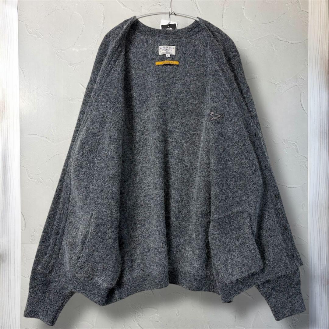 schott】Perfecto mohair cardigan sweater