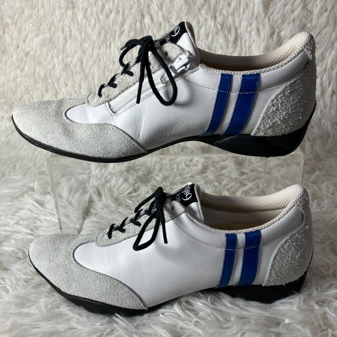 極美品 1989 コンフォートクリニック レザー ウォーキングシューズ