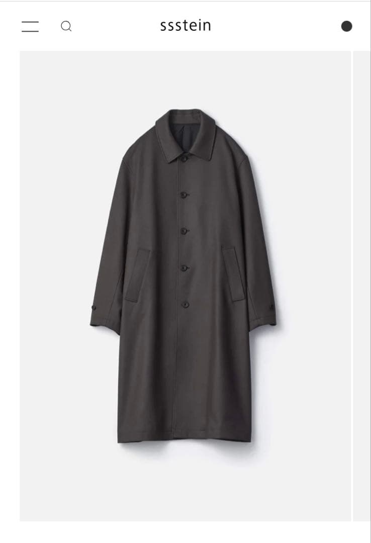 ssstein 24AW OVERSIZED INVESTIGATED COAT - メルカリ