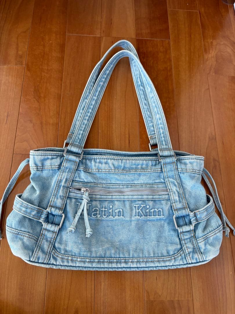 Matin Kim デニムショルダーバッグ - メルカリ