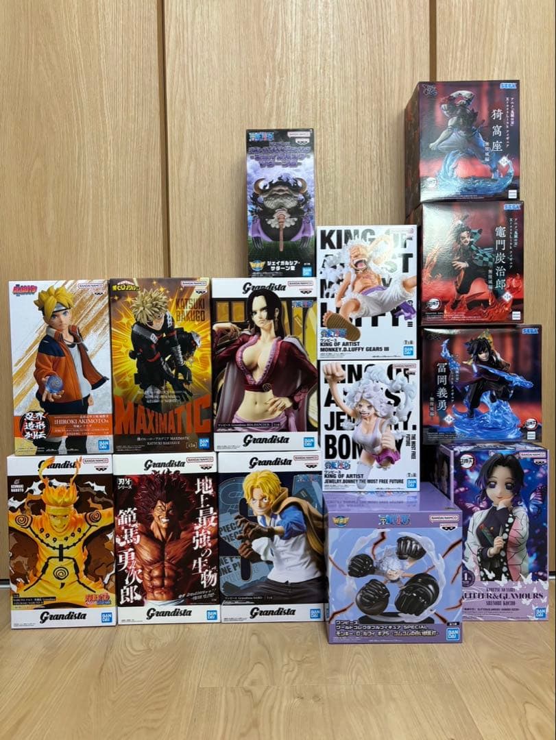 プライズフィギュア12体まとめ売り - メルカリ