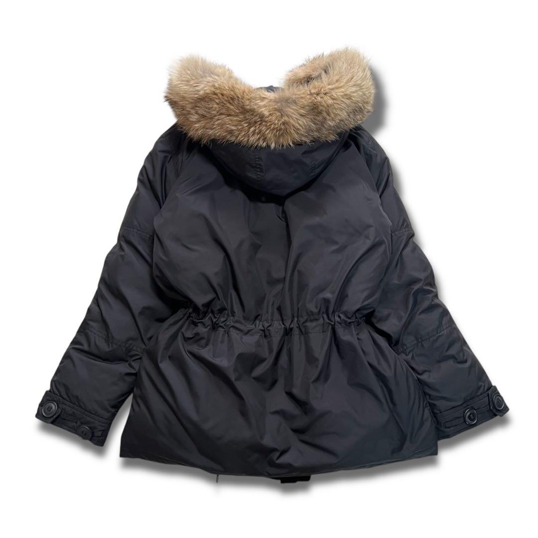 極美品 ラルフローレン コヨーテファー ダウン y2k ミリタリー