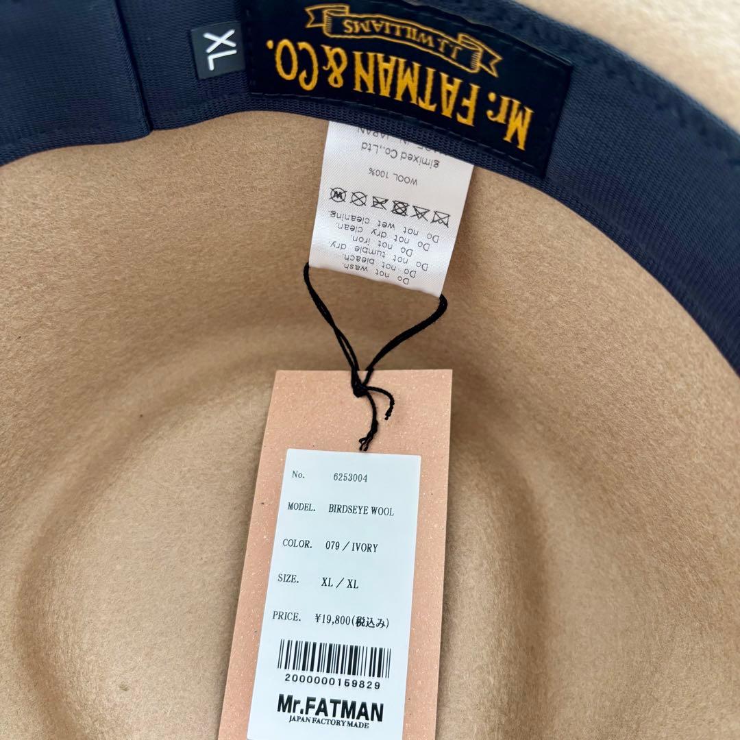 Mr.FATMAN ミスターファットマン J.J.WILLIAMS ウールハット