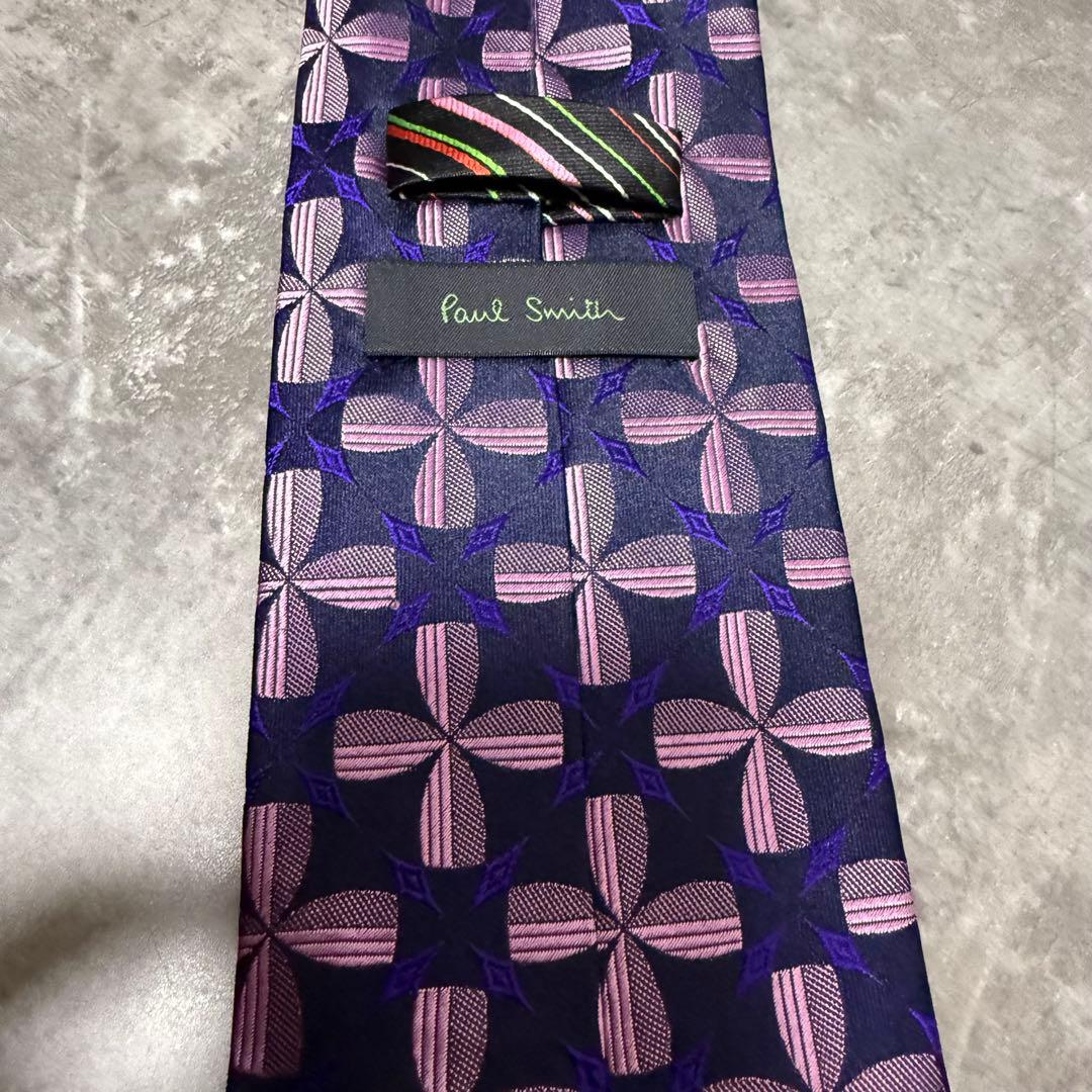 ✨極美品✨】 Paul Smith ポールスミス ネクタイ 花柄 シルク 光沢