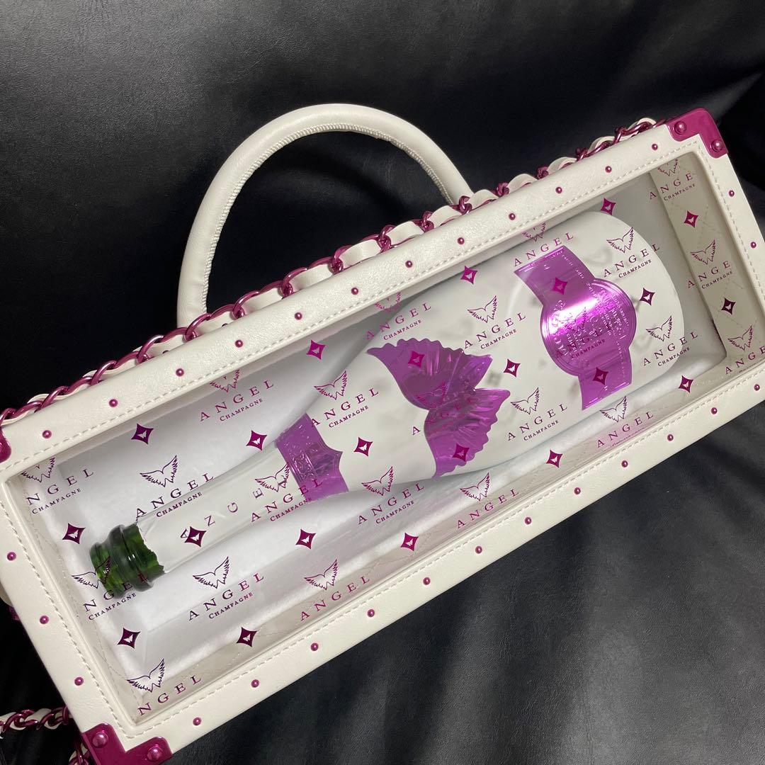 エンジェルシャンパン ドゥミセック ロゼホワイト バレンタイン - メルカリ