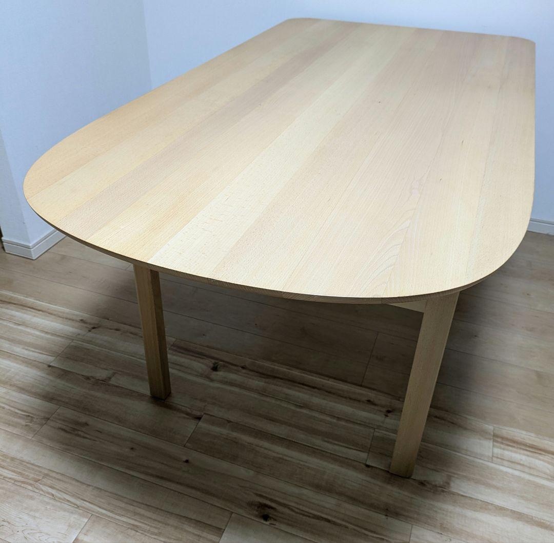 ACTUS \"moku\" 　 日進木工 ナチュラル　ブナ材無垢ダイニングテーブル