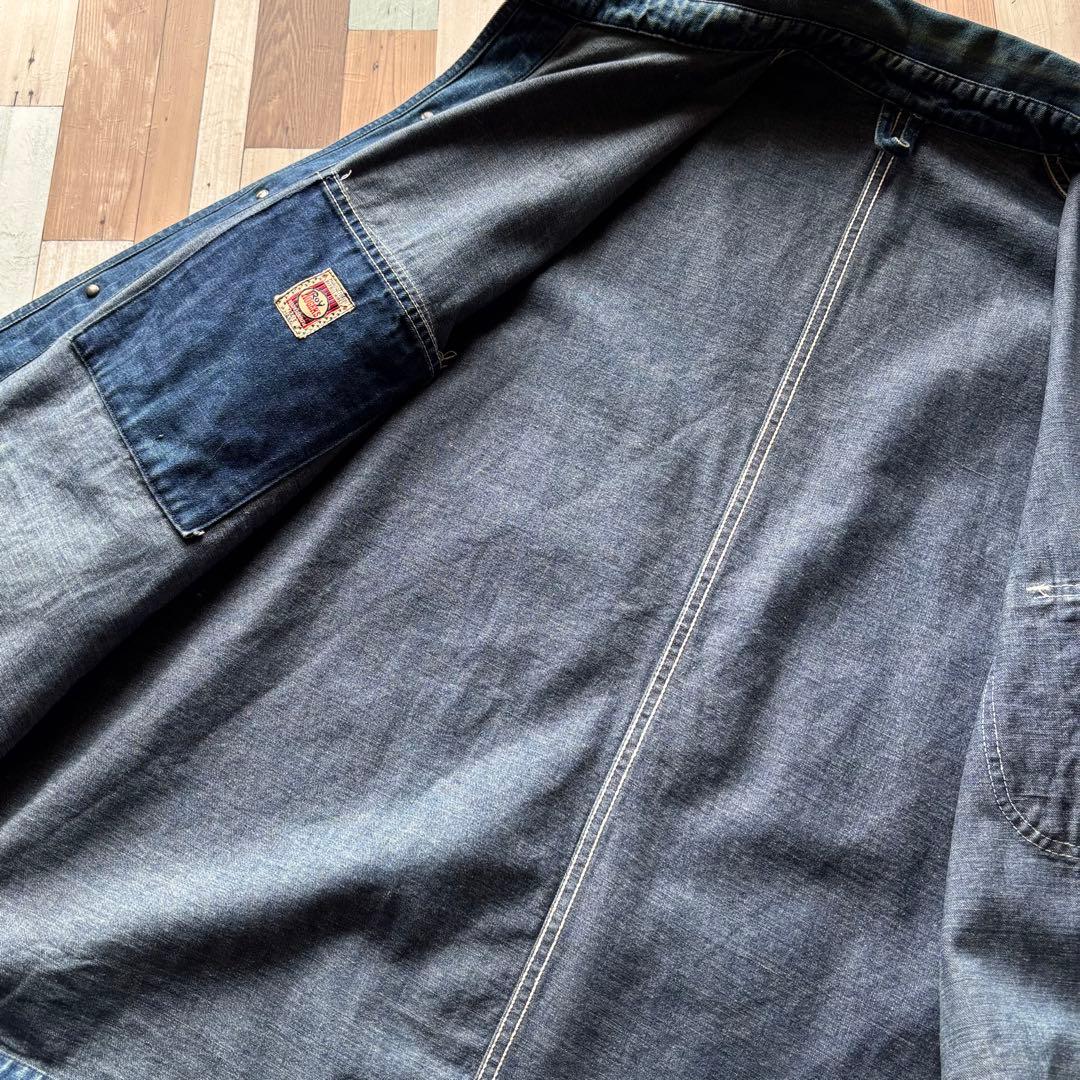 希少!!】70s Roy ROGER'S ヴィンテージ デニムカバーオール - メルカリ