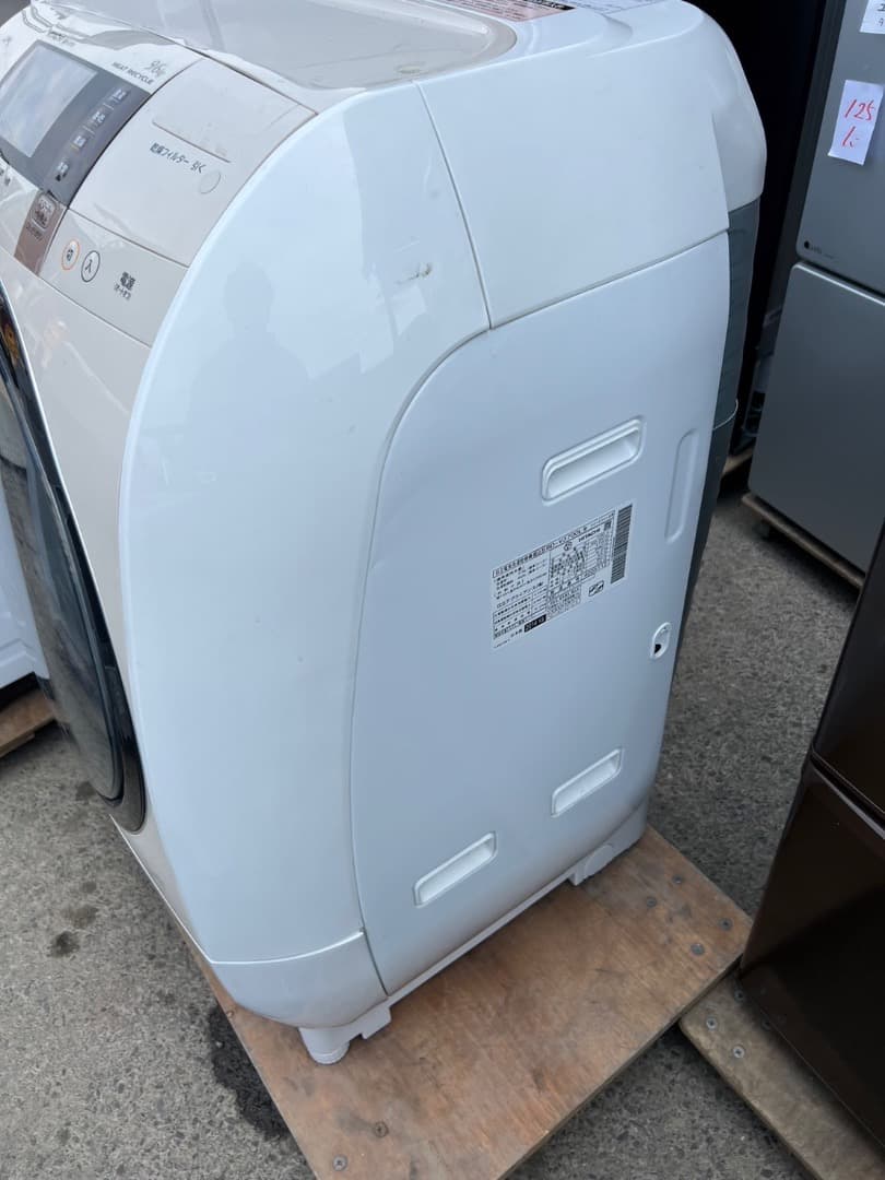 2014年式 9kg 6kg 日立ドラム洗濯乾燥機 BD-V3700L - メルカリ
