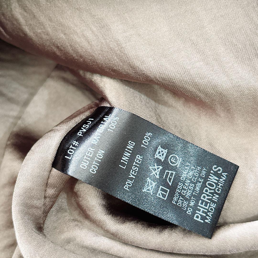 未使用保管品 Pherrow's ベトジャン スーベニアジャケット 別珍 XL