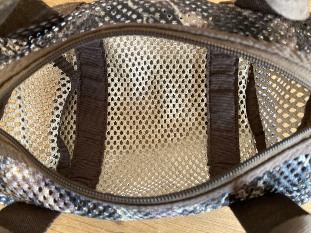 バッグ Supreme Mesh Mini Duffle Bag \"Camo\" 25SS