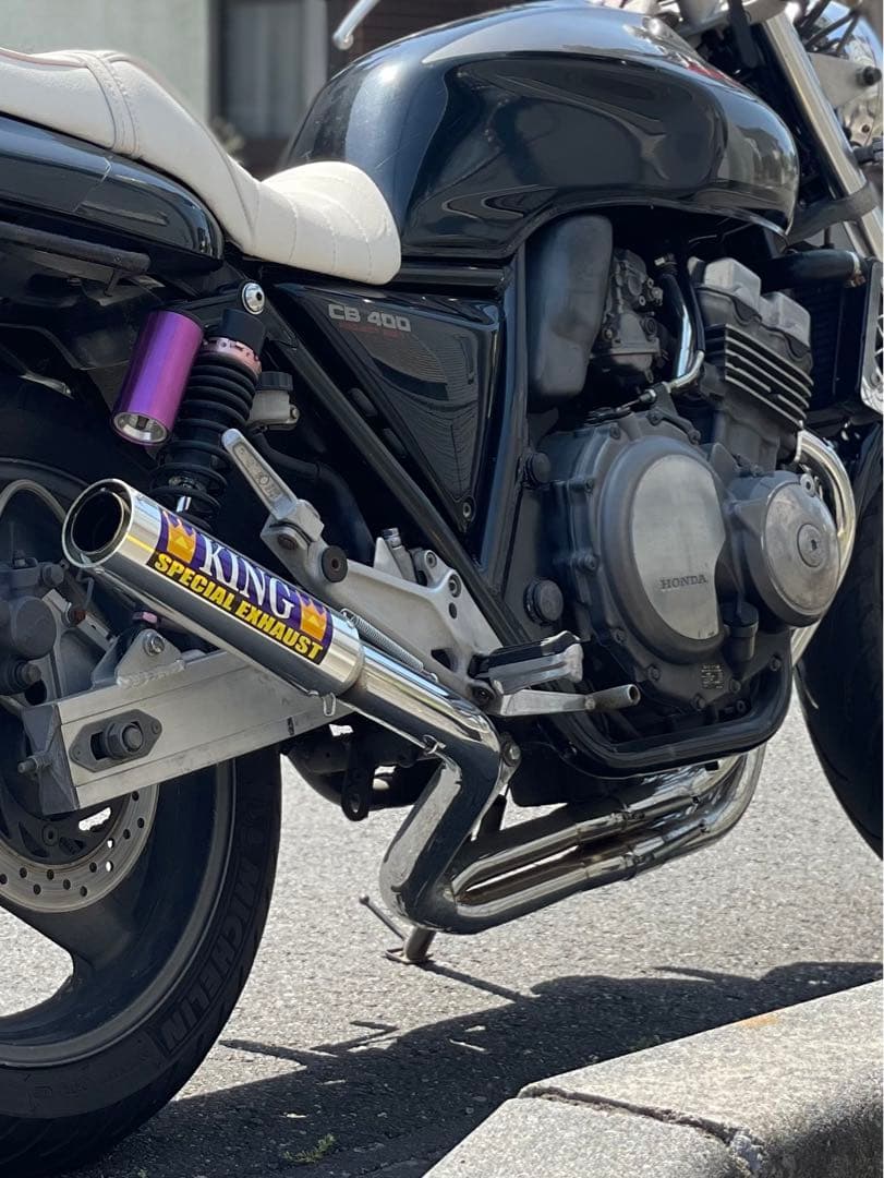 cb400sf nc31 djガニマタ マフラー - メルカリ