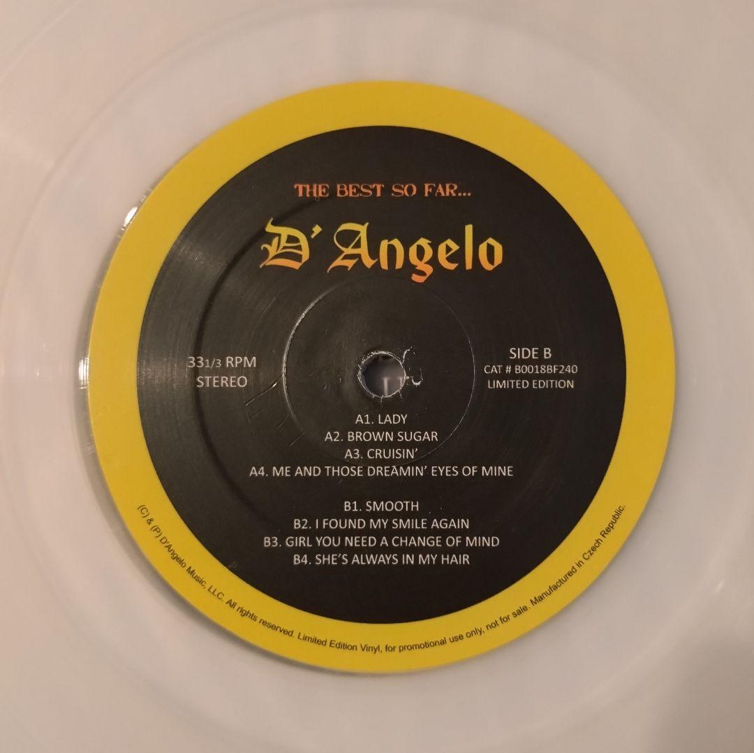 D'Angelo THE BEST SO FARディアンジェロ - メルカリ