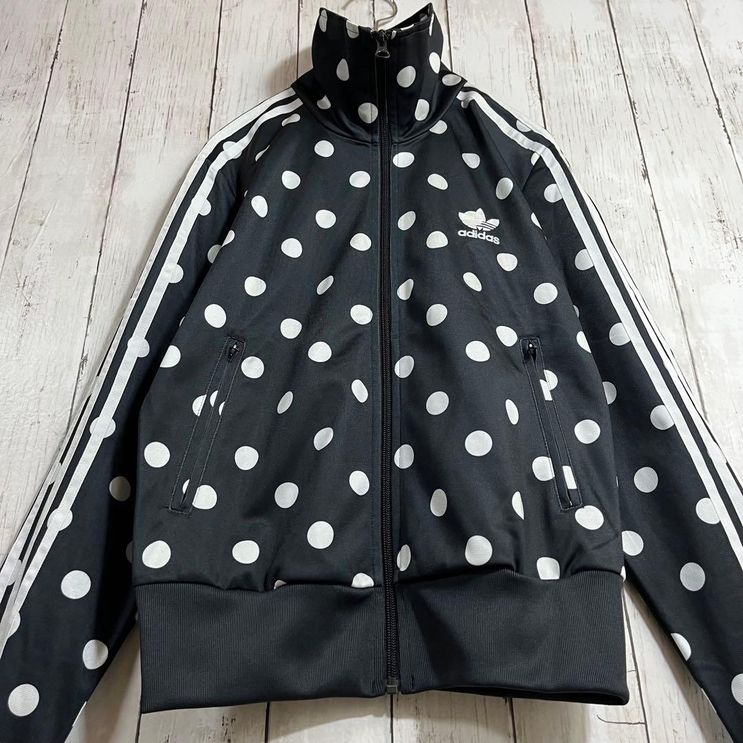人気 adidas トラックジャケット 水玉 ドット XL - メルカリ