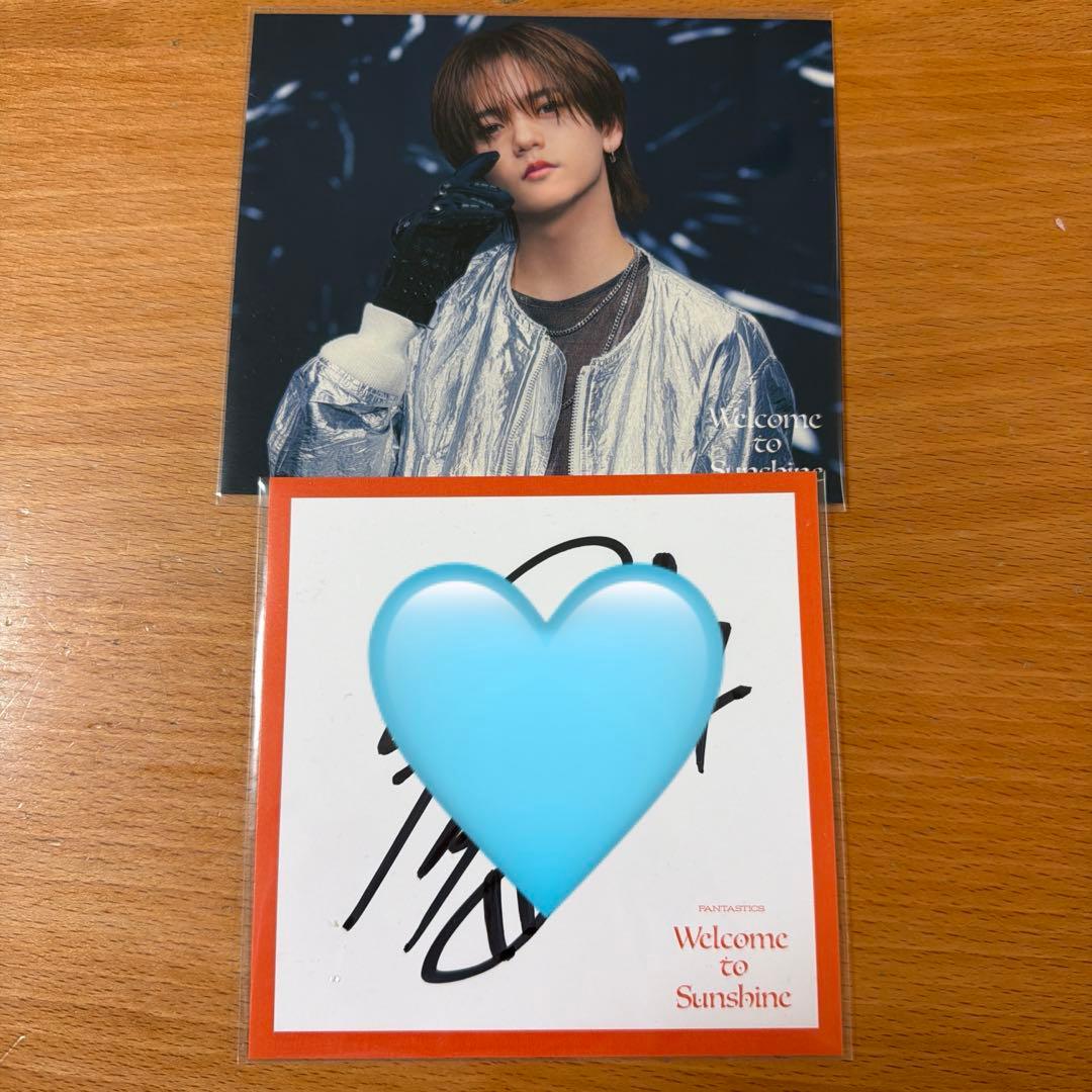 FANTASTICS 中島颯太 アザジャ 直筆サイン セット - メルカリ