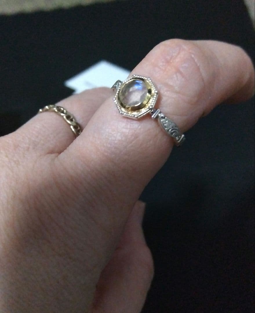 ク*ラ様 agateアガット K10シルバーラブラドライト／クォーツリング シルバーラブラドライト／クォーツリング｜リング｜アガット 公式