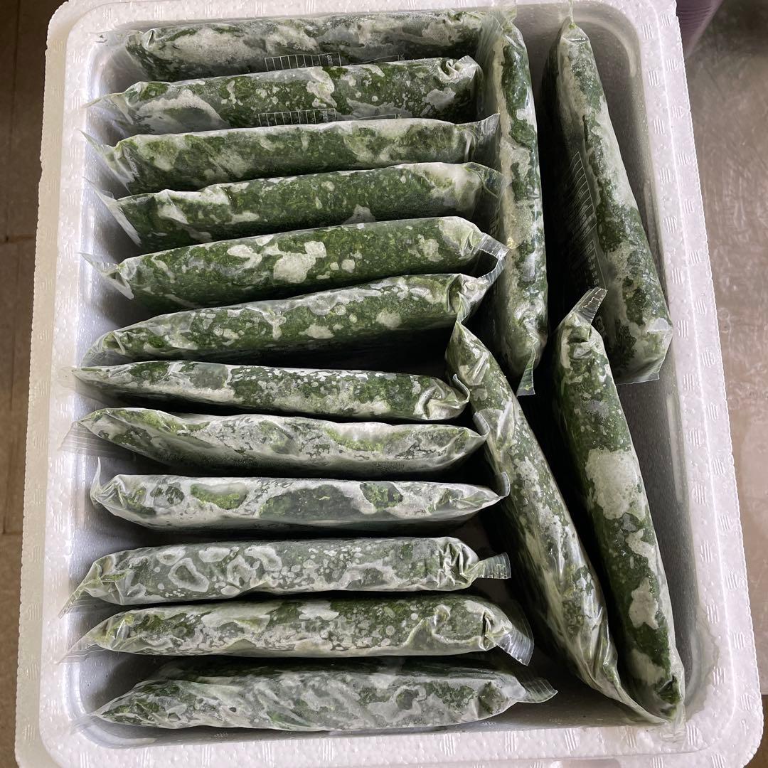 冷凍よもぎ 600g✖︎16袋(9.6kg)