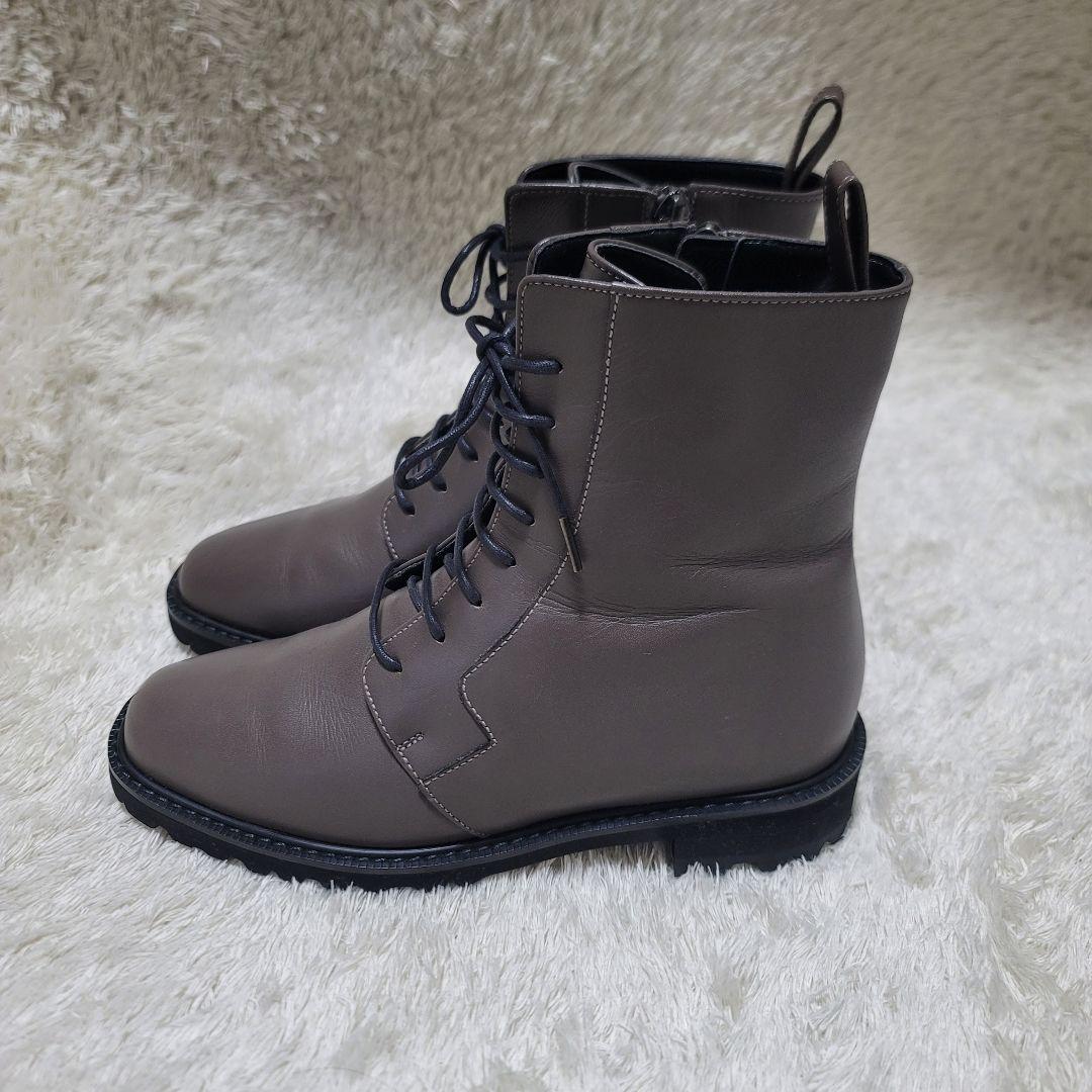 極美品✨銀座かねまつ AQUABELLレースアップブーツ 晴雨 - メルカリ