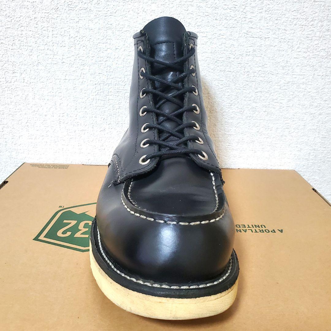 【美品】RED WING 8130 サイド羽刻印 8.5E 05年製 モックトゥ