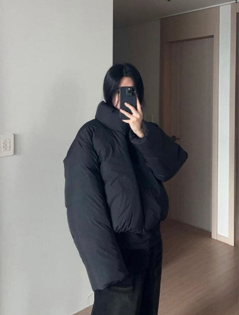 【COLN】cosmic puffer jacket Lサイズ 中綿ジャケット cosmic puffer jacket - COLN