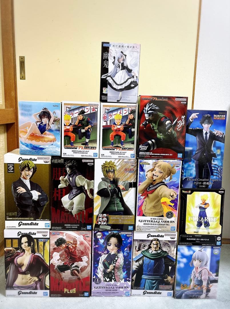 最新大人気フィギュア】16種セット 鬼滅 ワンピース ヒロアカ NARUTO等