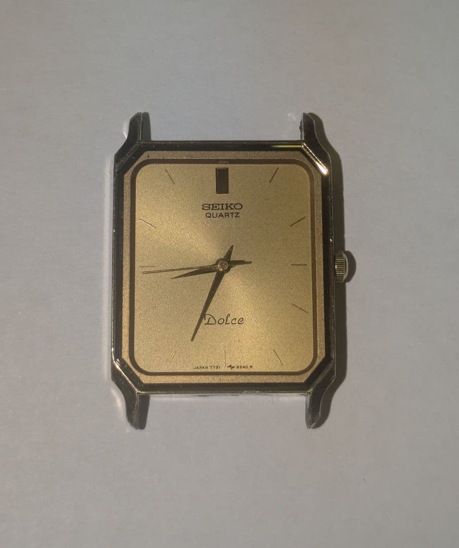 トトロ様専用】【電池・ベルト新品】セイコー ドルチェ 7731-5210