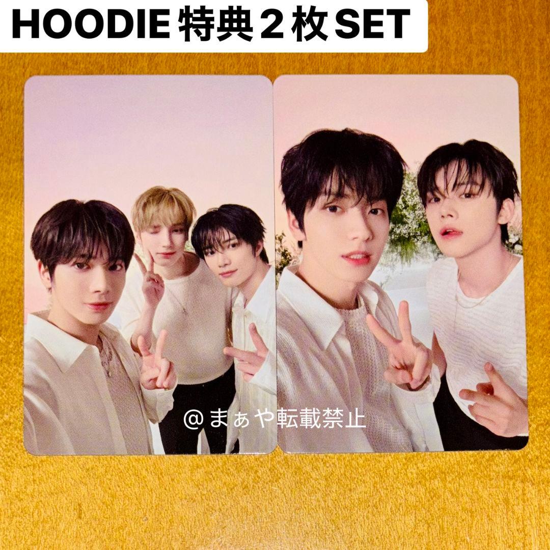 TXT ACT TOMORROW フーディ パーカー トレカ 2種コンプ - メルカリ