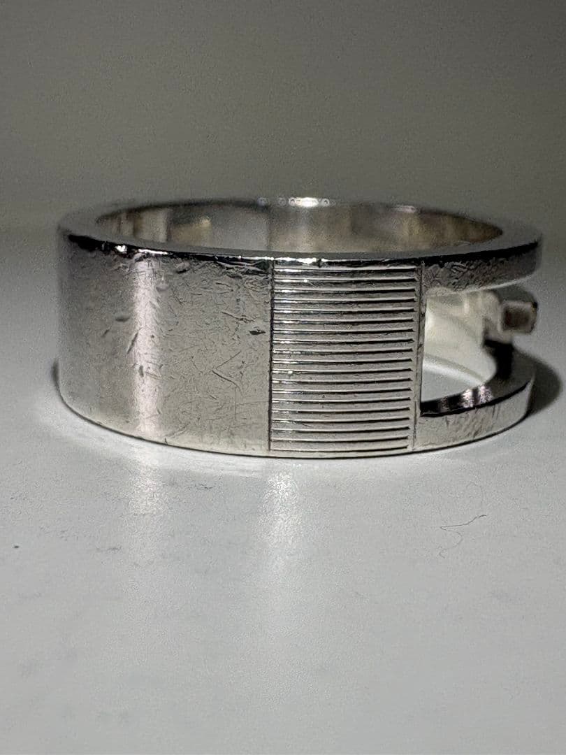 GUCCI ブランデッドG リング 刻印サイズ:20号【箱/ポーチ付】 - メルカリ