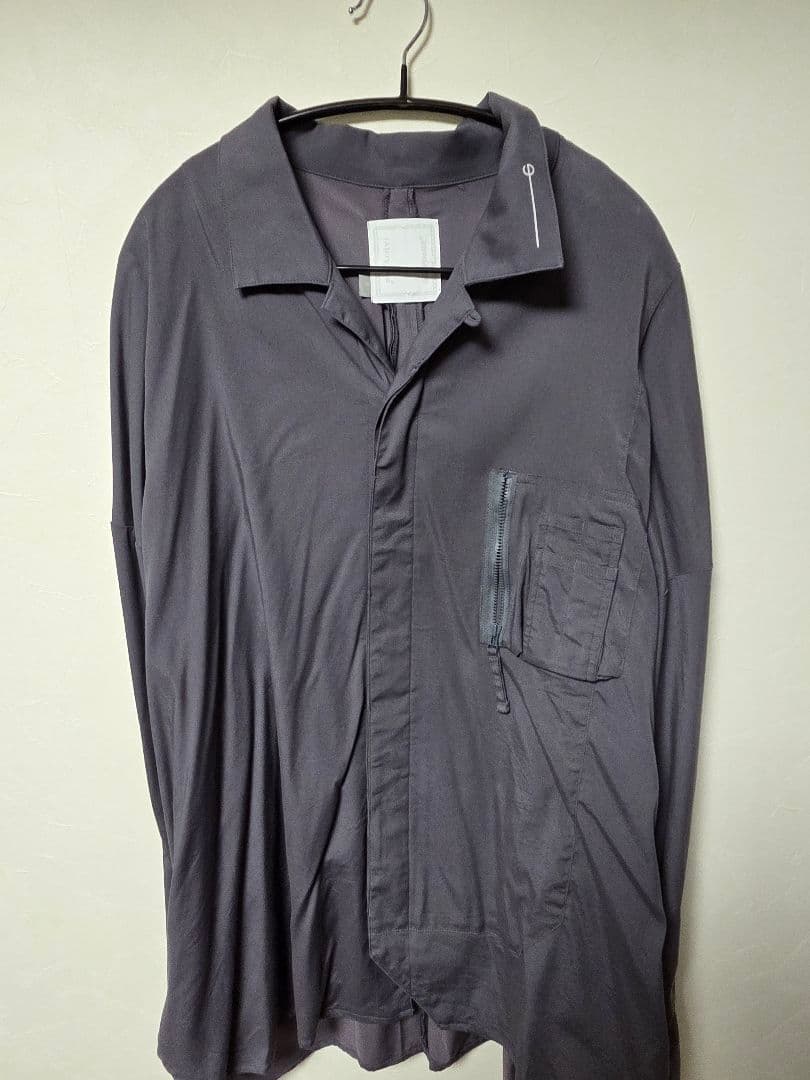 GOOPiMADE “DUET“ Variable-Zip Shirt