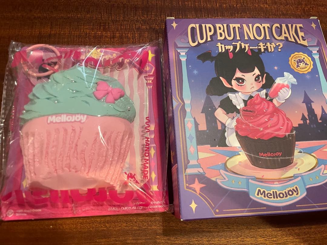 Mellojoy カップケーキか？シリーズ ミントキス スクイーズ メロジョイ