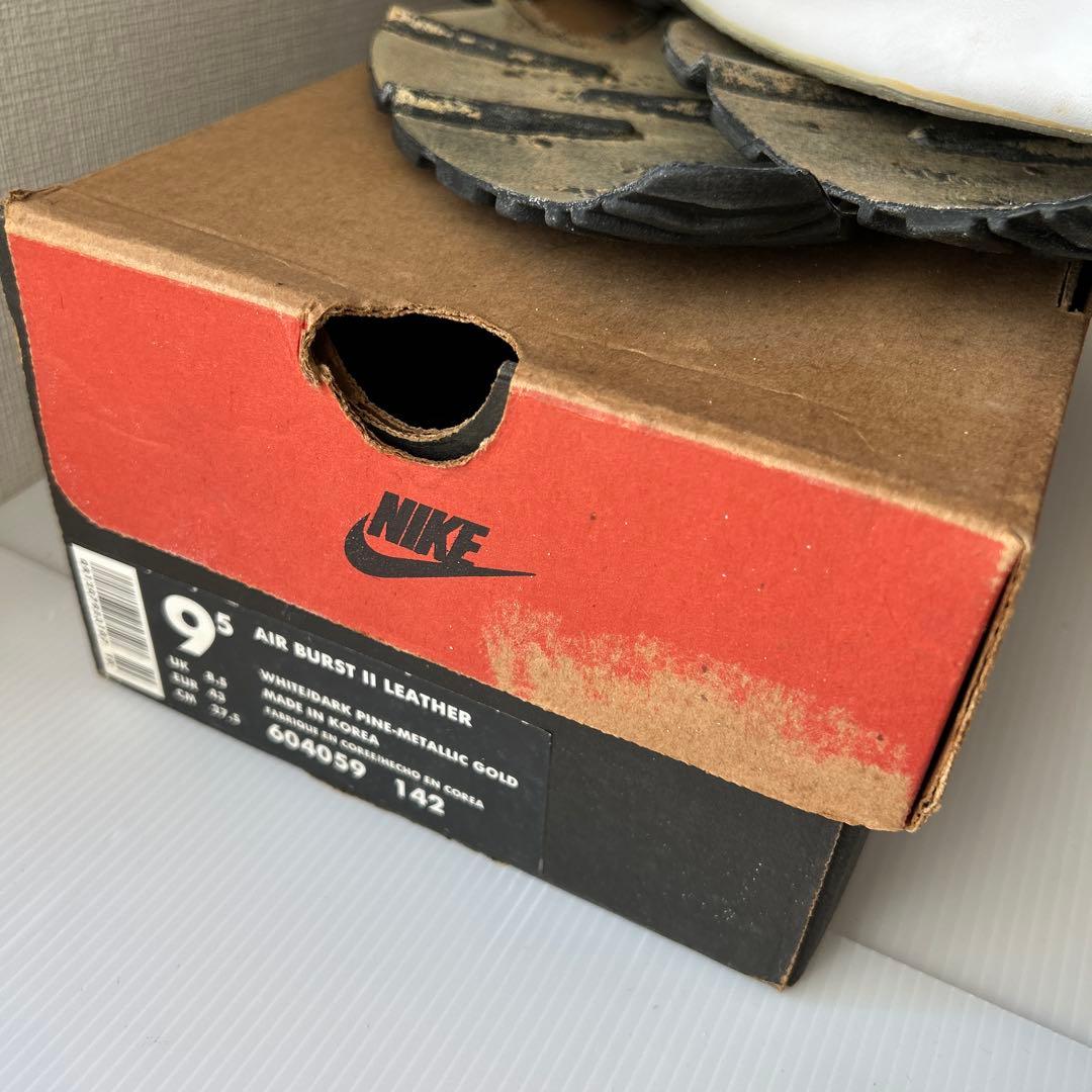 ジャンク品/NIKI AIR BURST Ⅱ LEATHER (27.5cm)