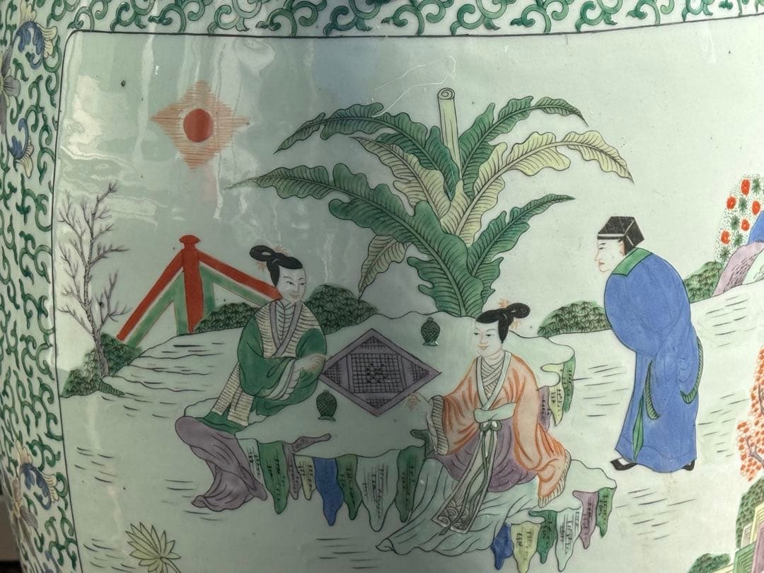 中国 粉彩人物圖 墩① 送料込み260108 - メルカリ