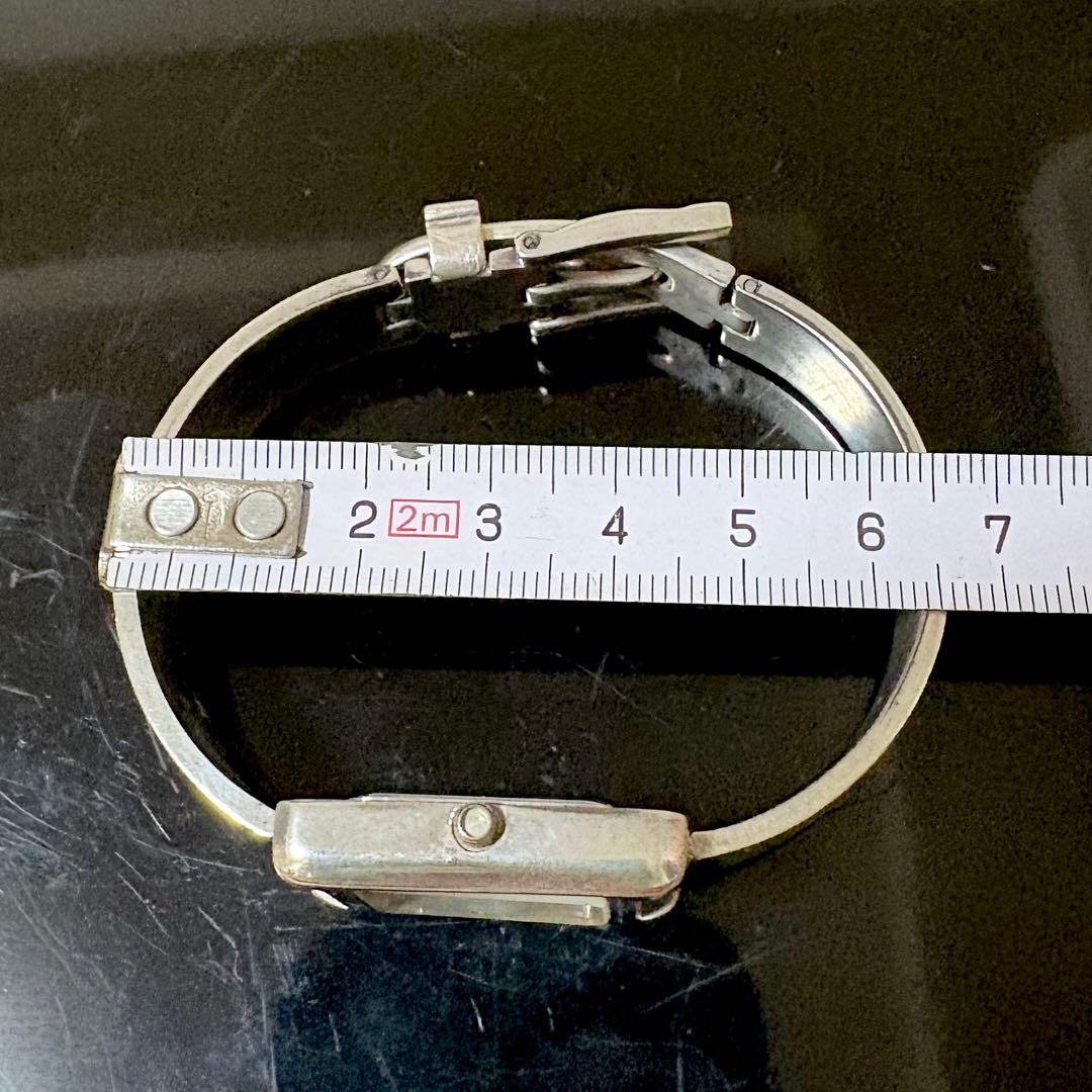 銀製腕時計　バングルタイプ　Silver シルバー925 稼働品 60.8g