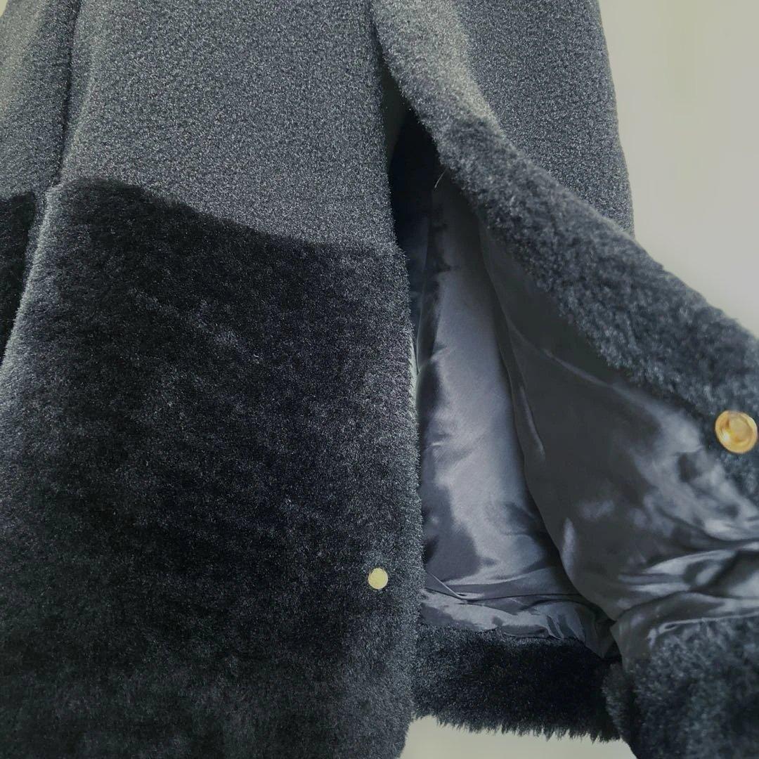 未使用 ☆ UNITED ARROWS ボア マントコート - メルカリ