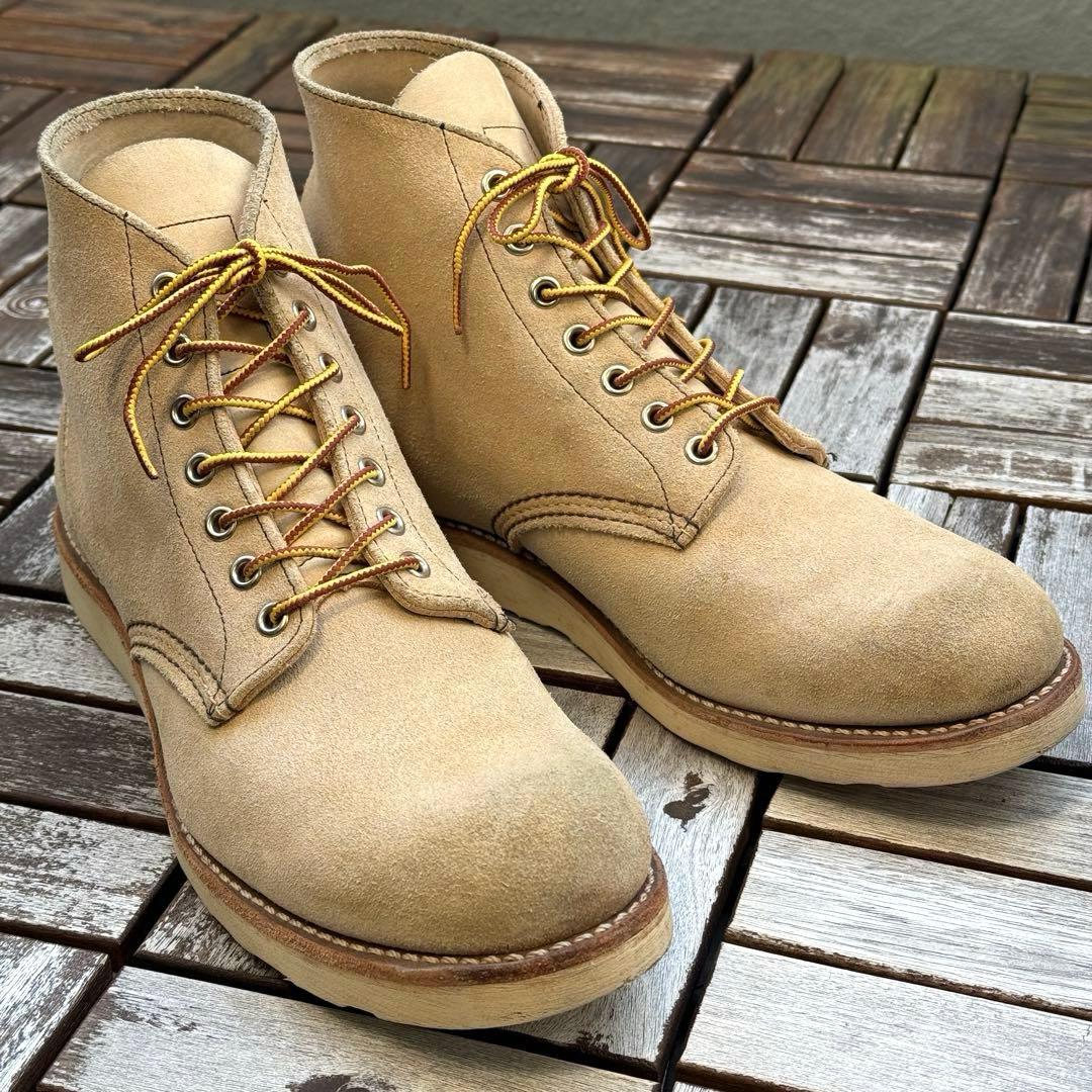 RED WING 8167 スエード ラウンドトゥ ブーツ 28cm 10D REDWING (レッドウィング) 8167 6inch Classic Round 6インチラウンド