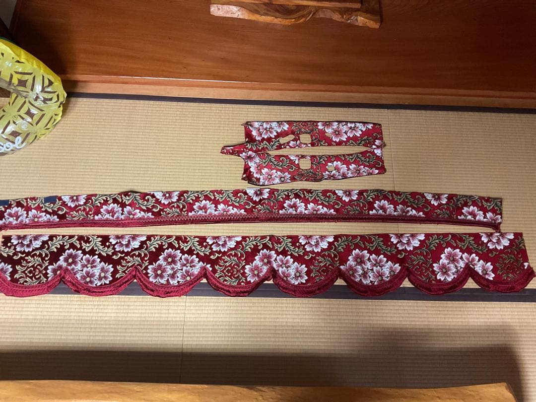 最終値下げ ISUZU ファイブスターギガ 内装9点セット 金華山 雅 桜