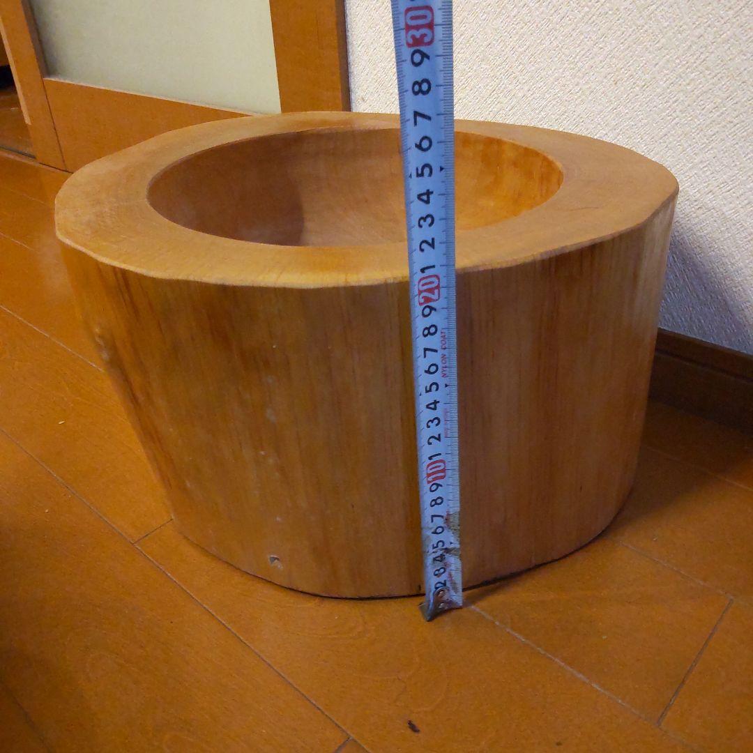 あらぽん様専用 ミニうす 臼と杵 原木くり抜きタイプ