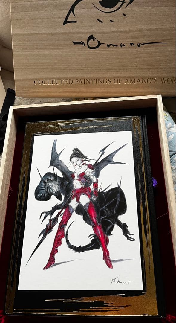 天野喜孝 COLLECTED PAINTING OF AMANO'S WORLD - メルカリ