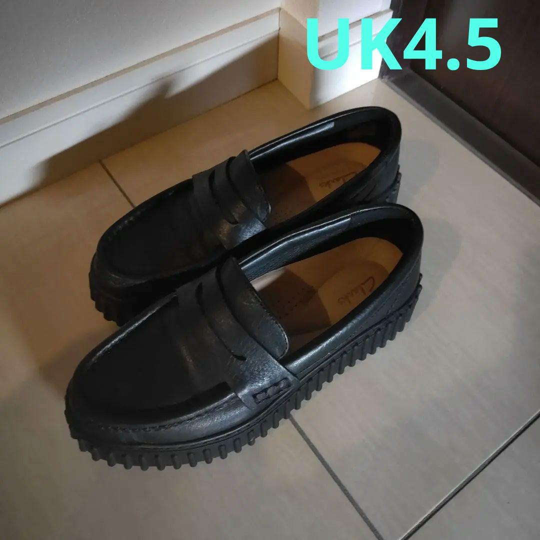 Clarks ブラック ローファー　トーヒルペニー　UK4.5 Clarks（クラークス） ローファー Torhill Penny / トーヒルペニー