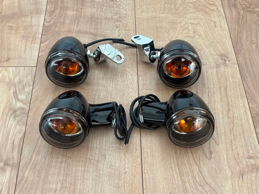 ハーレー純正ブラックウィンカー4個セット ハーレー純正 ツアラー ライト ウインカー|Harley Davidson