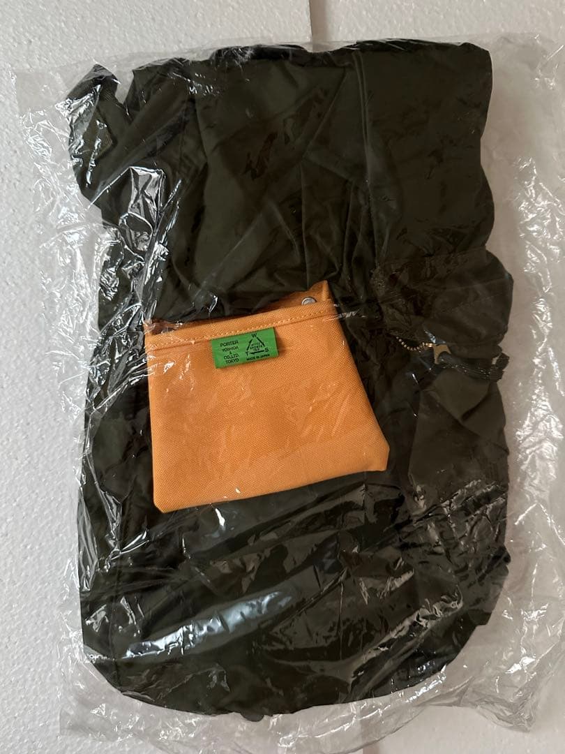 k*i様 新品未開封 BEAMS PORTERオリーブ色 Sサイズ リュック・バ k*i様 新品未開封 BEAMS PORTERオリーブ色 Sサイズ リュック・バ